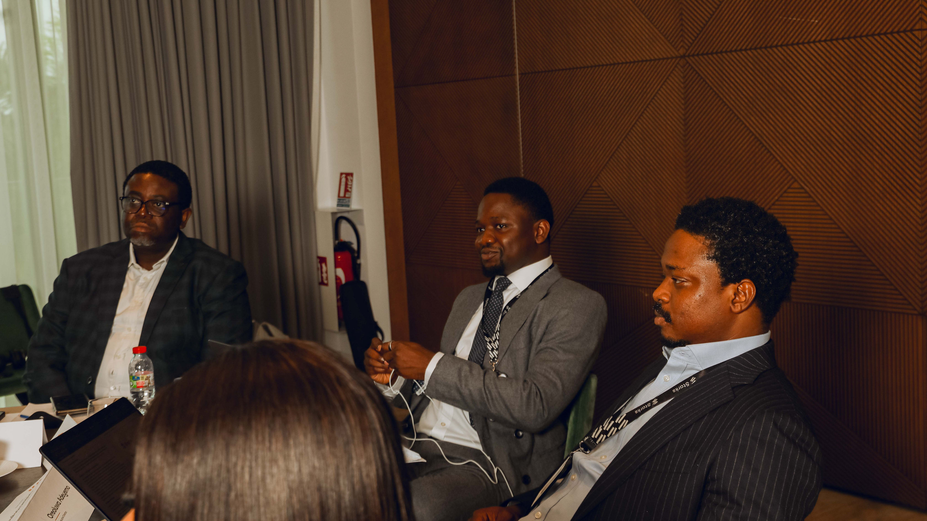 Starks leadership team in a boardroom session